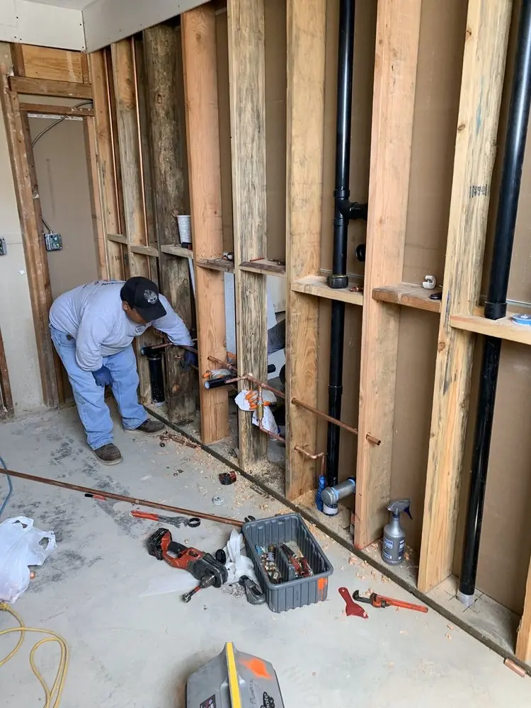 Commercial rough-in plumbing for Gas Line Repair in Land Park